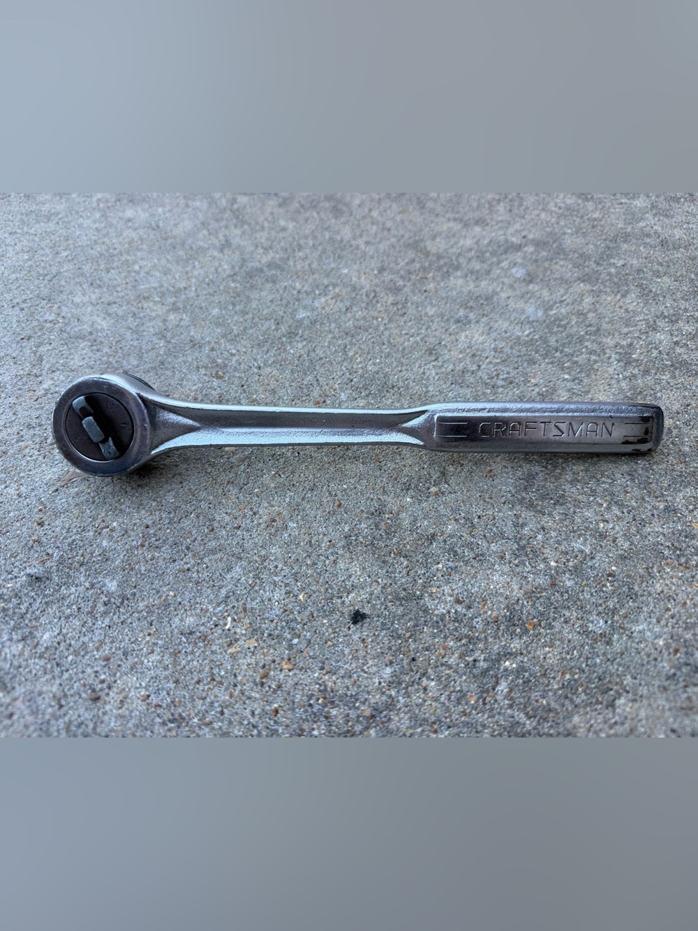 Craftsman Chrome Ratchet Wrench - Silver